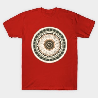 Mandala Meditation Yoga Circle Positive Vibe T-Shirt